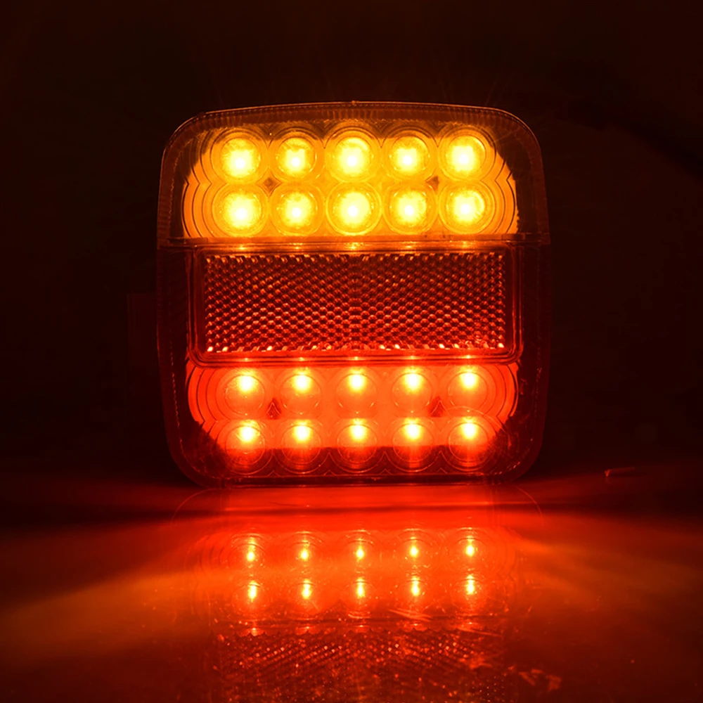 Светодиодный задний светильник индикатор поворота трейлер Грузовик Караван