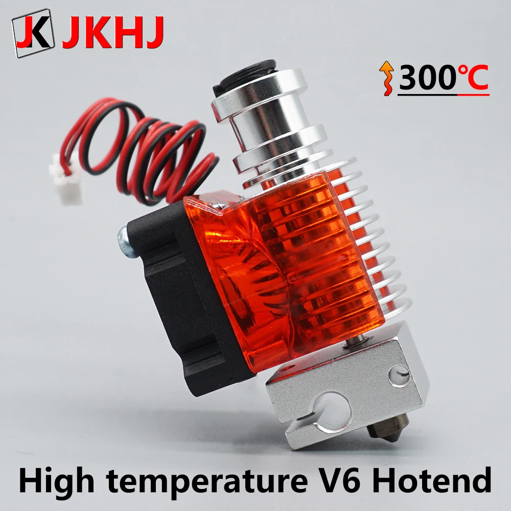 E3D V6 Hotend Kit высокотемпературная версия 300 градусов Запчасти для 3D принтера 0 4/1 75 мм J head дистанционный