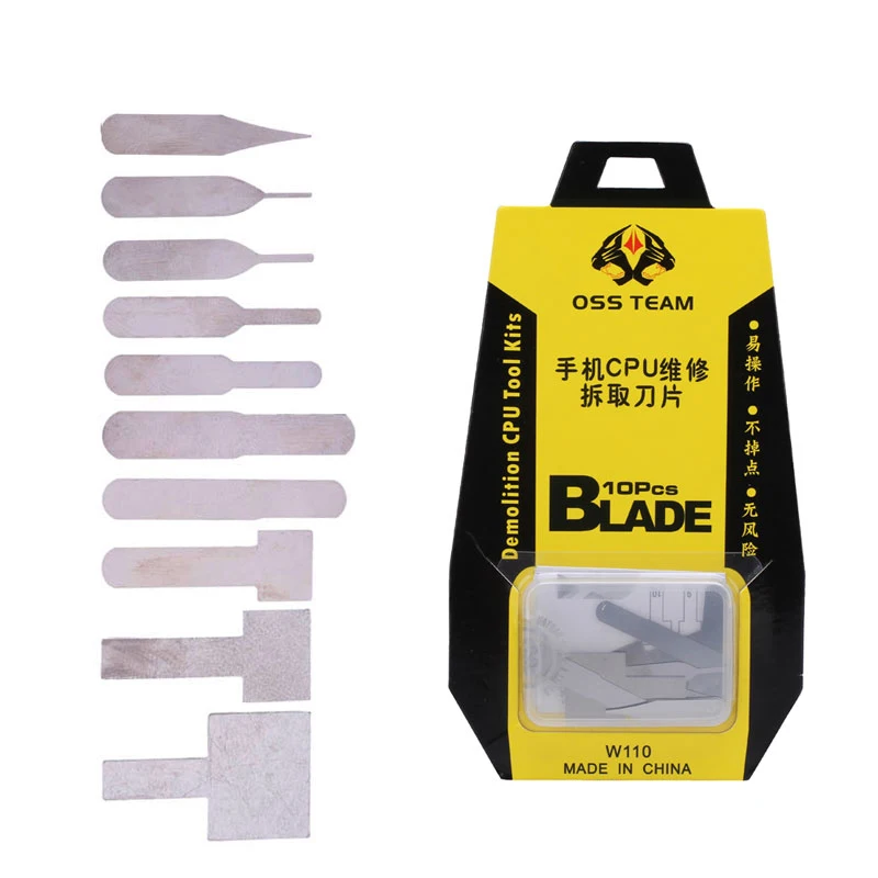 10 шт. ремонт микросхем логической платы удаление тонких лезвий ЦП для