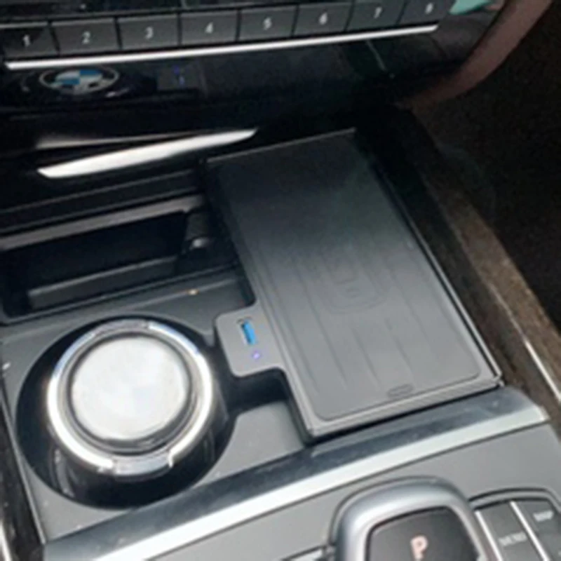 15 Вт автомобильное беспроводное зарядное устройство QI для телефона быстрая