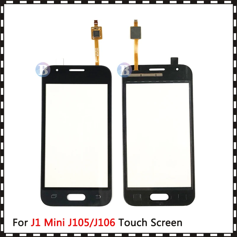 Сенсорный экран 50 шт./лот для Samsung Galaxy J1 Mini SM-J105F J105 и J106 сенсорная панель стекло
