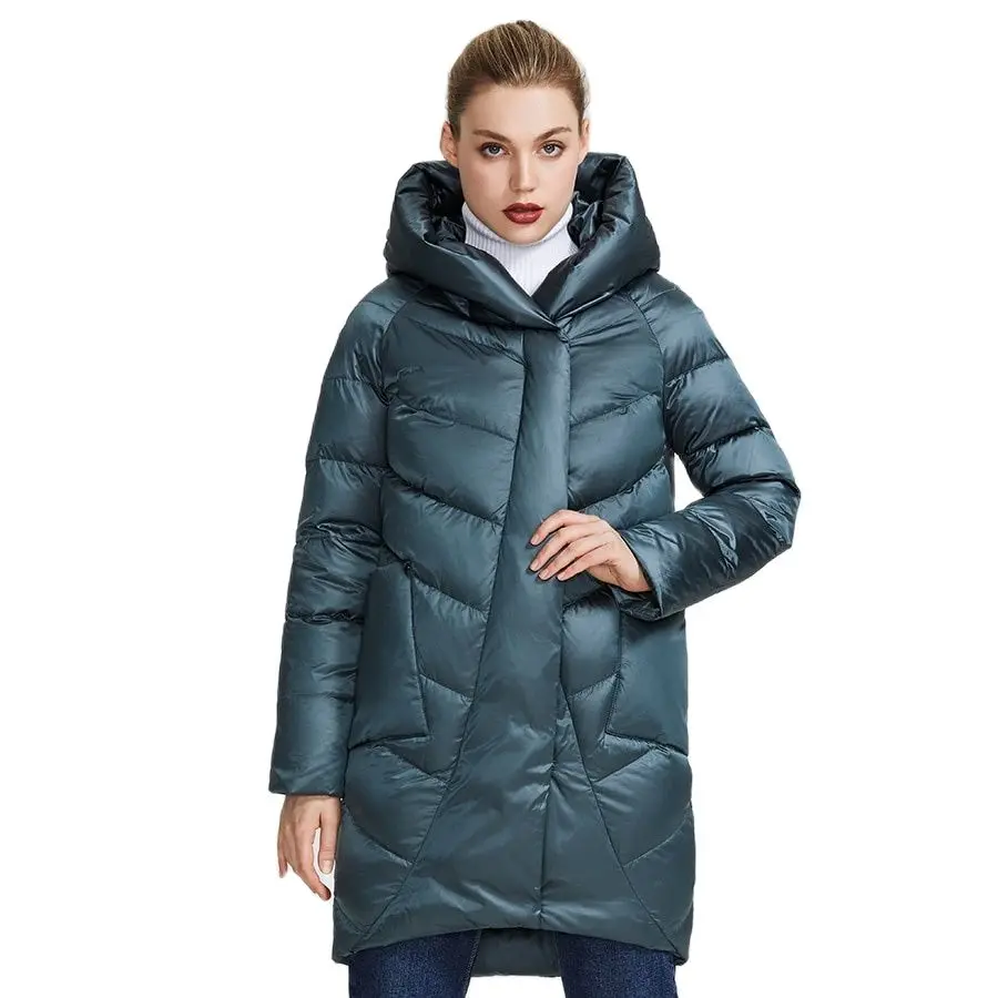 

Женская зимняя куртка коллекции 2021, теплая куртка с необычным дизайном и цветами, зимние пальто придают очарование и элегантность