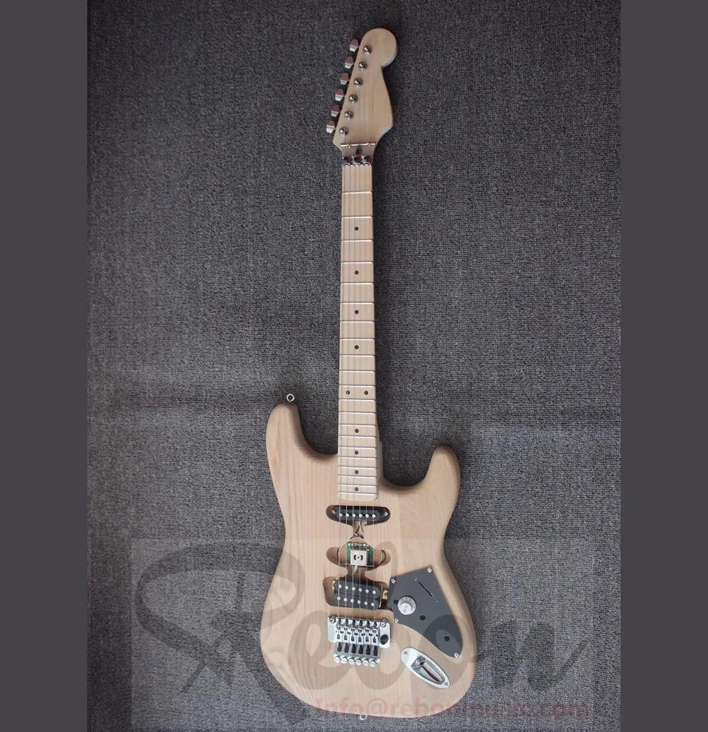 Вэйфан Кайт Rebon 6 строка Винтаж 5150 незавершенной Frankenstrat Электрогитары комплект не