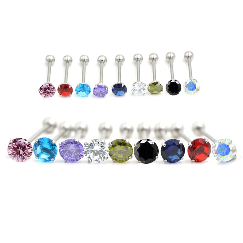 316L нержавеющая сталь колечки для женщин панк вечерние ночных клубов пирсинг