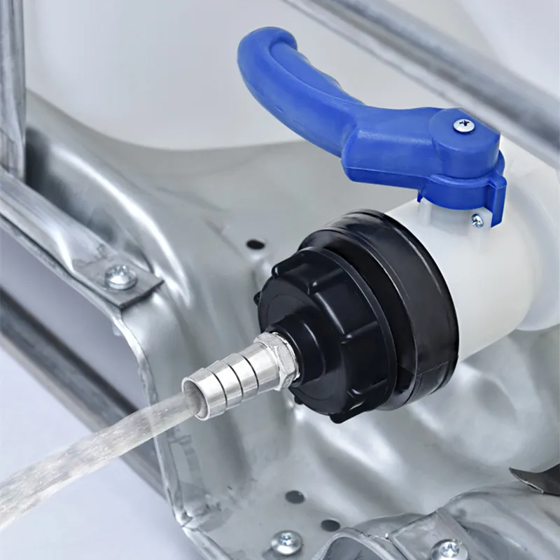 

S60x6 Coarse Thread IBC Water Tank Adapter 1/2" 3/4" 1" Garden Hose Pipe Fittings Drain Connector