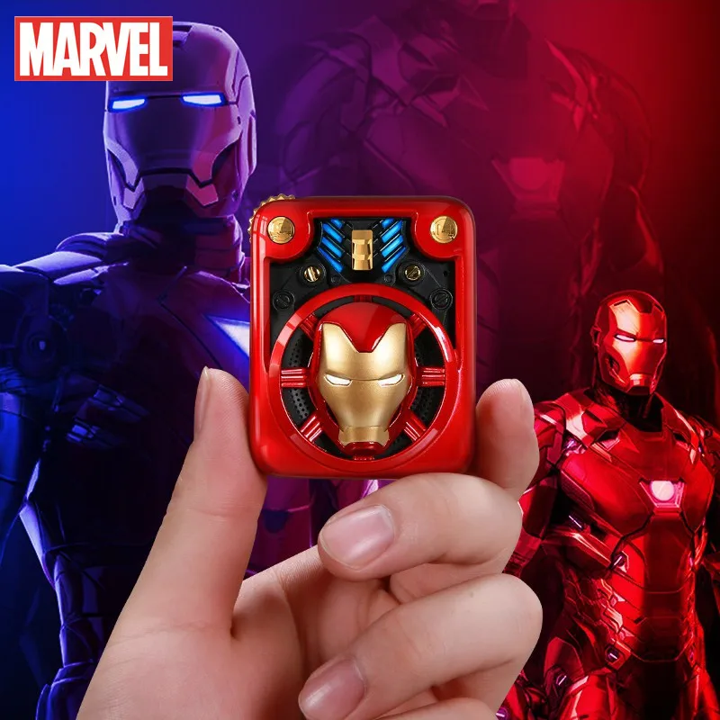 Сертифицированный Marvel беспроводной Bluetooth динамик тяжелый сабвуфер небольшой