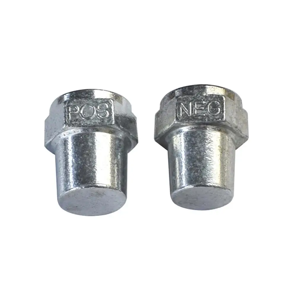 2 шт. автомобиль сплав положительные и отрицательные Батарея Топ пост зажима