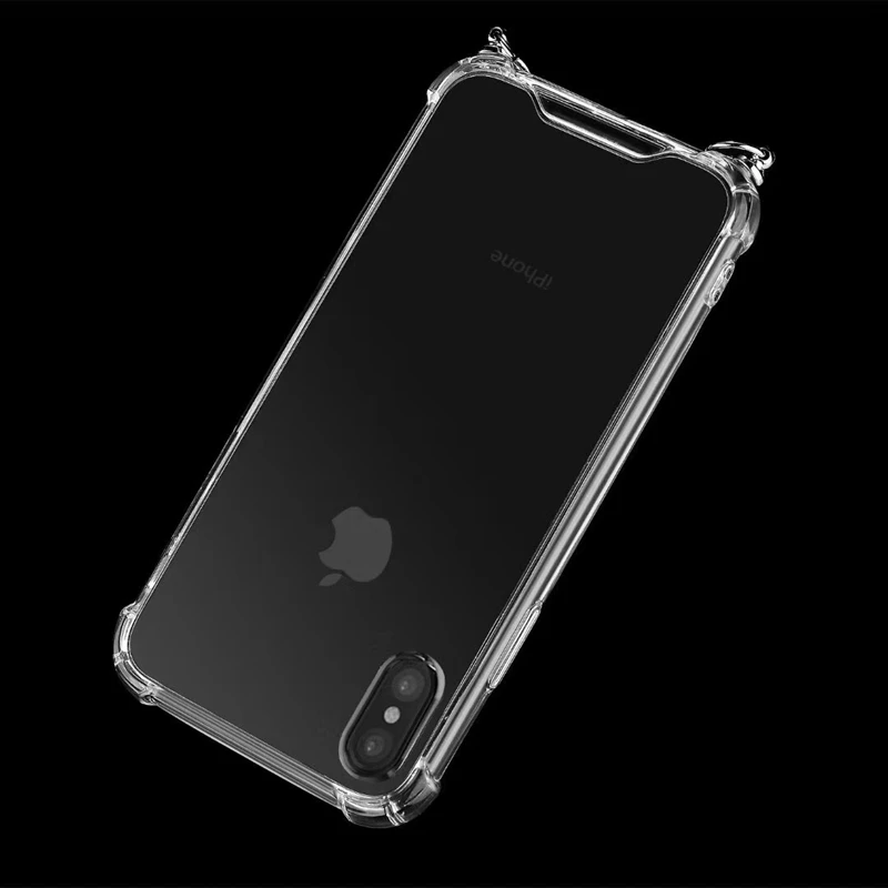 For honor 8x Strap Cord Chain Case Lanyard Necklace Shoulder for Huawei Honor 9 10 Lite V9 Play V10 9i Cover | Мобильные телефоны и