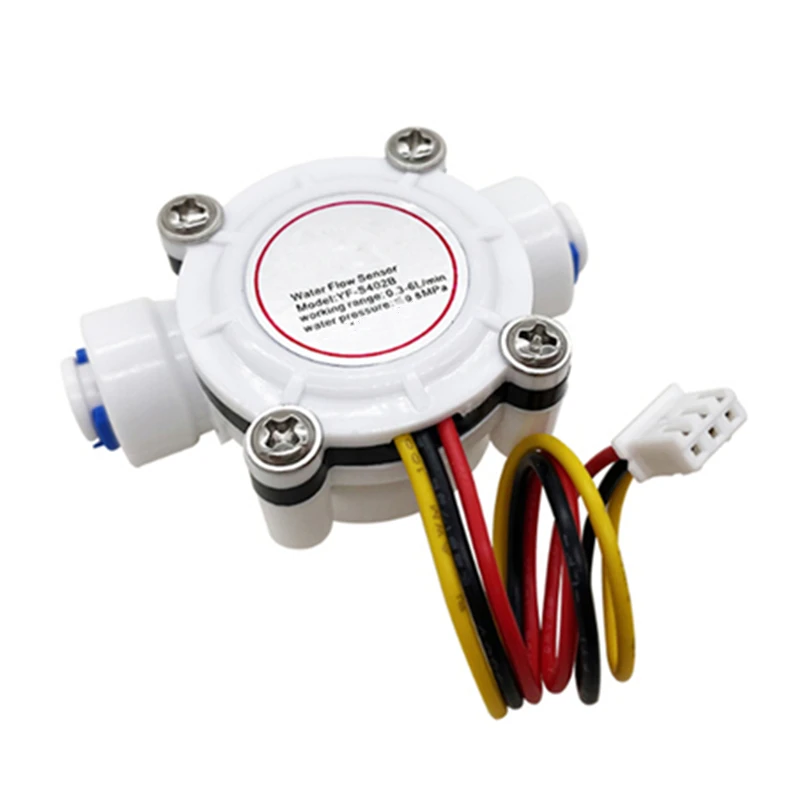 Поток воды Сенсор 1/4 &quotPE трубы высокой точности YF-S402B S402B |