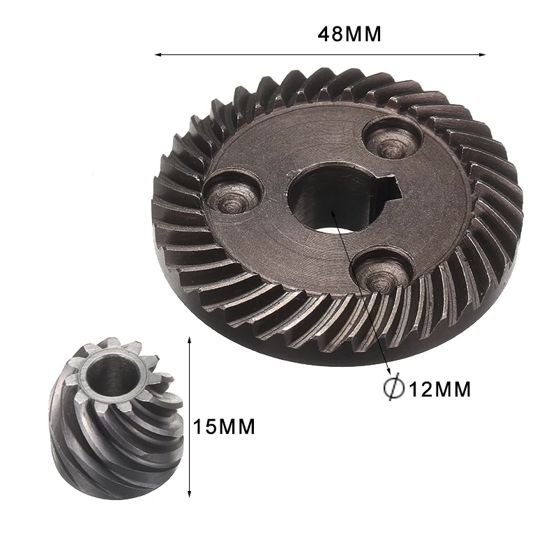 Новый Прочный Набор сменных спиральных конических шестерен с 2 передачами для