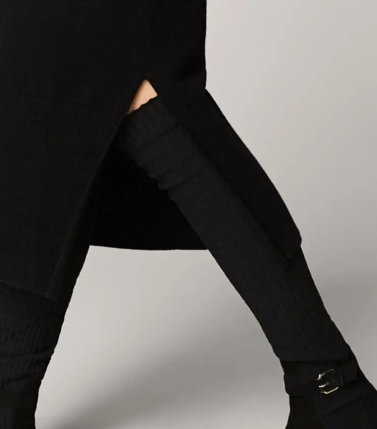 

Women Skirt 2021 Fall/Winter New Knitted Skirt Straight Skirt Mid Skirt