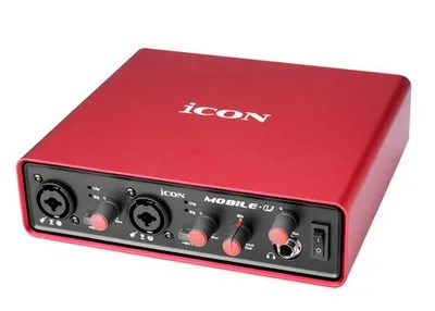 

Внешняя сетевая аудиокарта ICON/Aiken Mobile U VST, K-трек, компьютер, USB, профессиональная звуковая карта для записи в реальном времени
