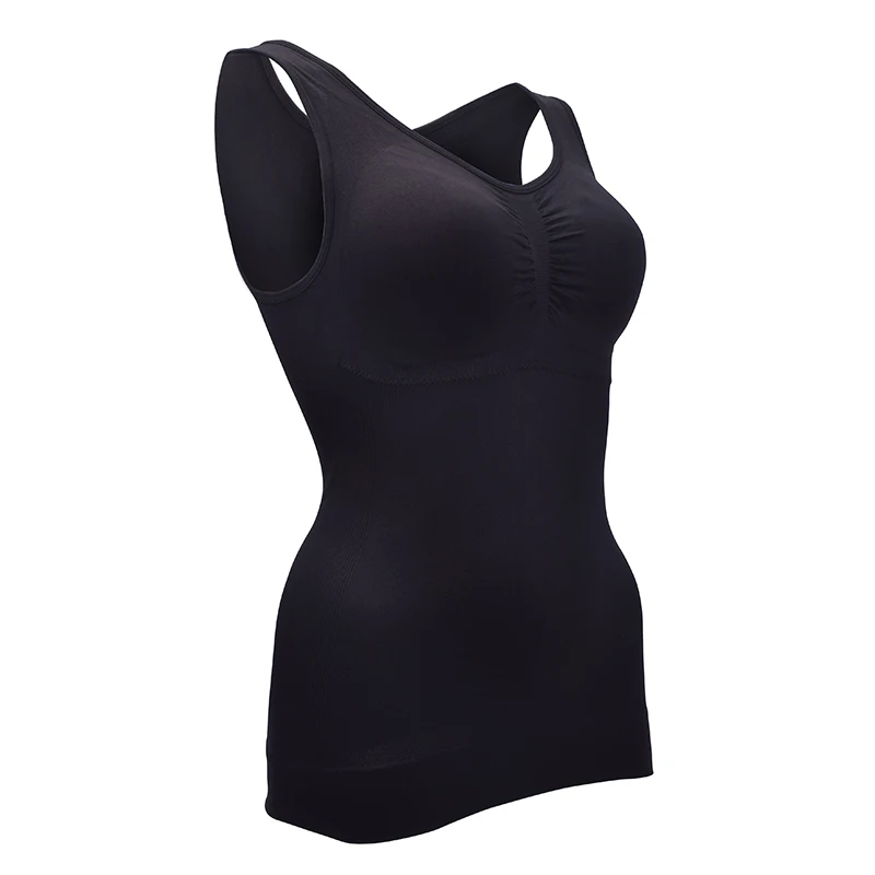 Cami Shaper Slim Up Lift размера плюс бюстгальтер Cami майка Топ для женщин Корректирующее белье съемное Корректирующее белье жилет для похудения корсет Корректирующее белье