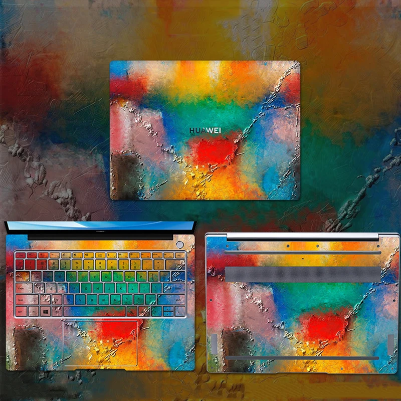 C15 Мраморный узор для ноутбука huawei Matebook X 13,3 X Pro 13,9 наклейка для huawei MateBook 13/14/D 15,6 виниловые наклейки - Цвет: C15