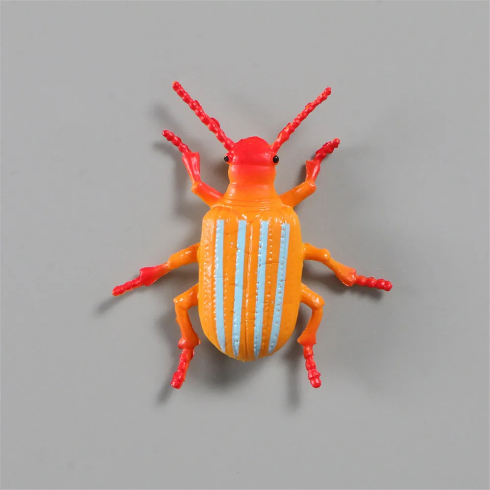 

12Pcs Insect Simulation Model ToysPVC Bug Children Educational Resource High Reallistic Insects Figures Toys Kids Soft Toys