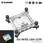 Водяные блоки Barrow для процессора INTEL LGA-115X(1150 1151 1155 1156) LRC2.0 RGB SYNC 5V, блок водяного охлаждения компьютера LTYK3-04 V2