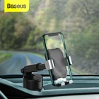 Автомобильный держатель для телефона Baseus Gravity, мобильный телефон, кронштейн для автомобильного телефона, регулируемая Автомобильная поддержка для iPhone 12, Samsung