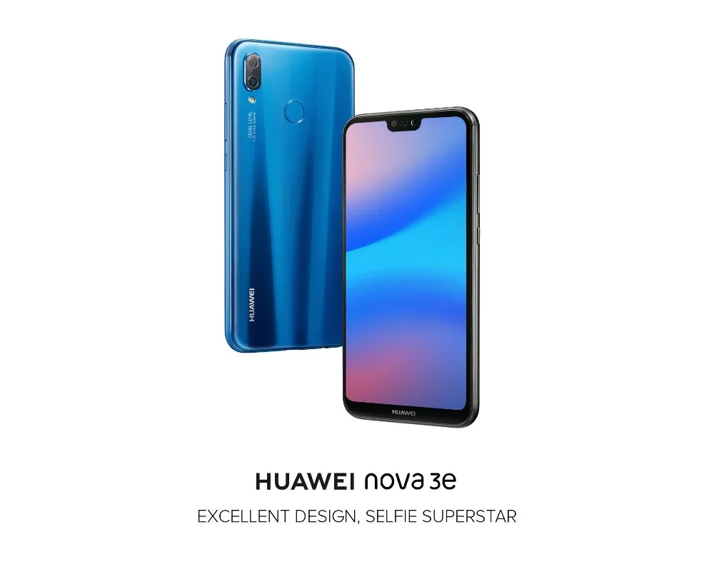 Мобильный телефон HuaWei P20 Lite Nova 3E 4G LTE, Android 8,0, 5,85 дюймов, 2280X1080, 4 Гб ОЗУ, 128 Гб ПЗУ, ID лица, МП, FM