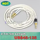 16-ядерный OCC посеребренный кабель для наушников 7 мм высокий шаг для Hifiman Sundara Ananda HE1000se HE6se DEVA he400se Arya He-35x