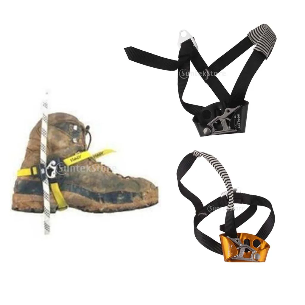 

Right/Left Foot Ascender Riser Safety Gear For Rock Climbing Fire