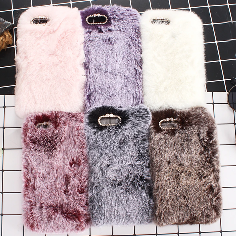 Winer Стильный чехол для телефона с изображением собаки из длинных волос и милой