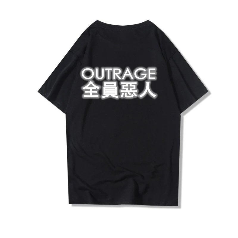 Летняя Повседневная футболка с светящимися буквами Женская белая хлопковая