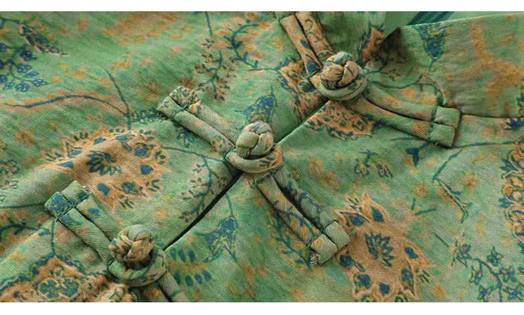 Китайское роскошное зеленое женское платье без рукавов qipao aodai чонсам |