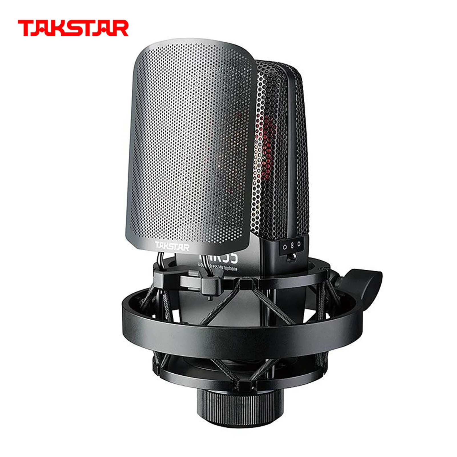 TAKSTAR TAK55 Запись микрофон конденсаторный с металлической лобового стекла