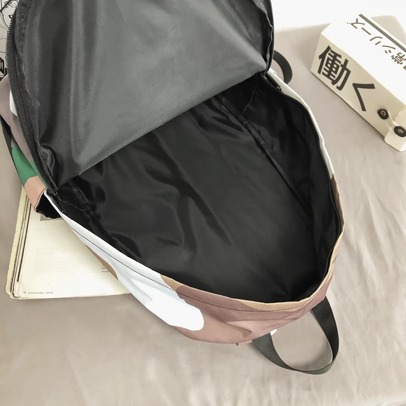 

2021 Unisex Backpacks Fashion School Backpack for Teenagers Waterproof Bookbag Camouflage Travel Pack Casual Oxford Backpacks