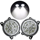 2 шт. светодиодный ные Противотуманные фары s лампы для Peugeot 207 307 407 607 3008 SW CC VAN 2000-2013 противотумансветильник фары в сборе супер яркие противотуманные фары