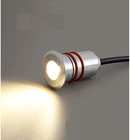 10 шт. 32 мм 22 мм светодиодный Светодиодная лампа для внутреннего дворика 12 В 24 В, садовый здание, холл, вилла, колода, встраиваемая наземная стена из нержавеющей стали