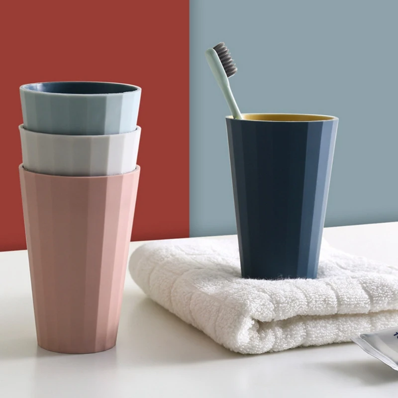 Пластиковая чашка для зубных щеток Бытовая дорожная держатель зубной щетки