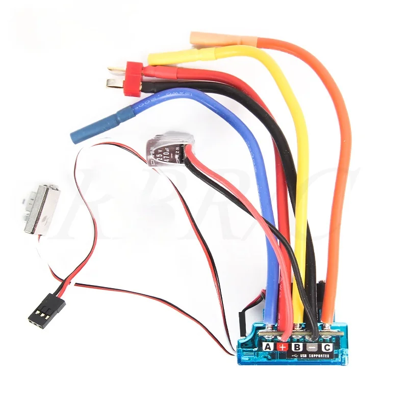 

C120A Brushless ESC 2S-4S Off-road Climbing Remote Control Model Car Marine 3650 540 Motor R700