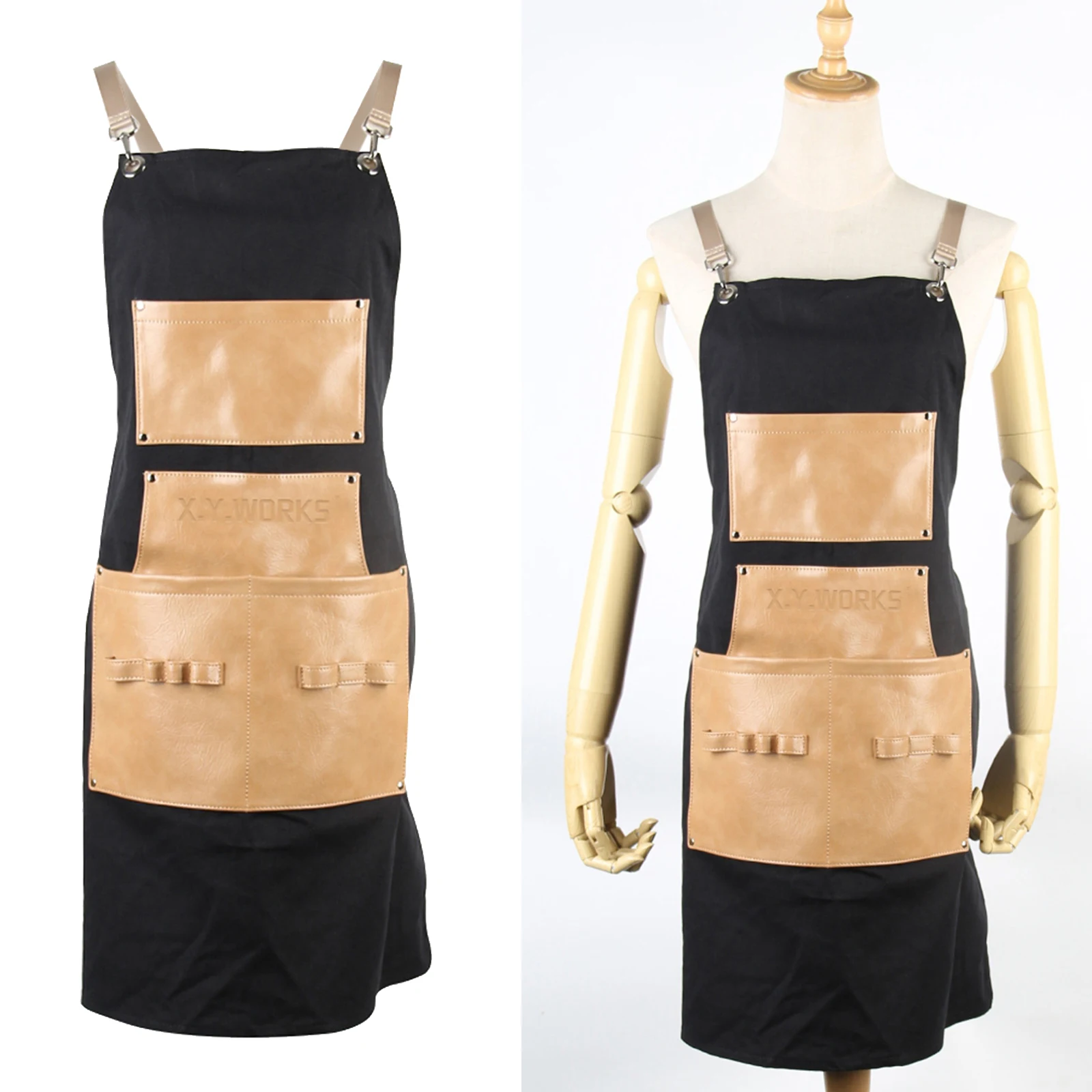 

Utility Workshop Tool Apron with Adjustable Straps for Barber Salon
