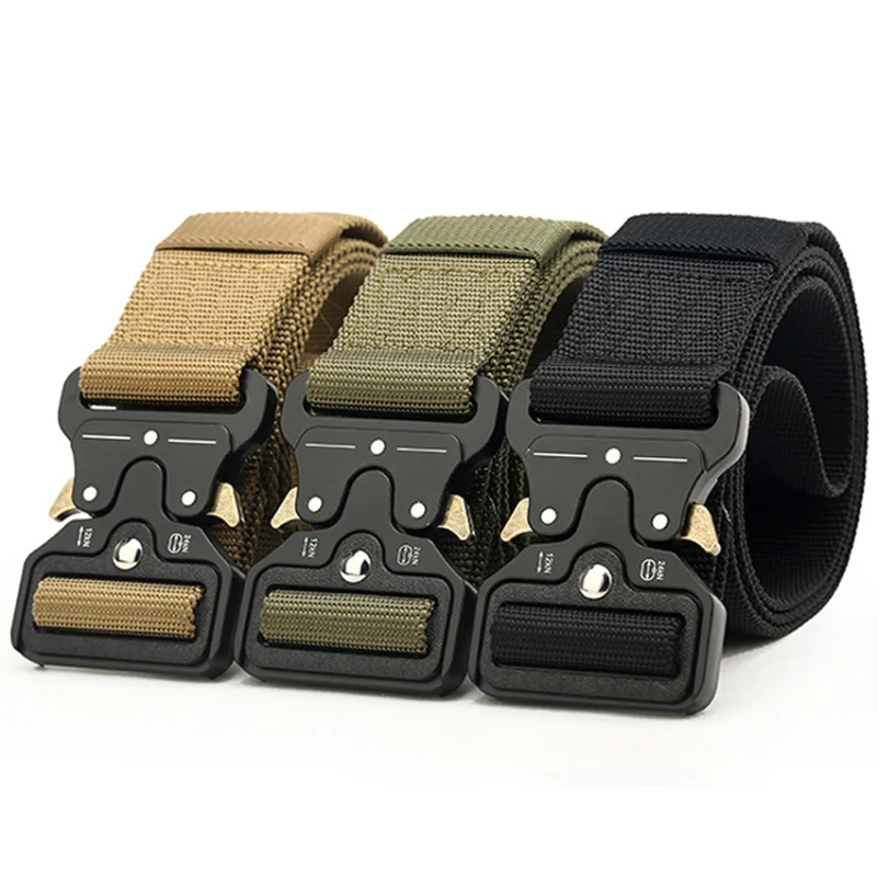 

Cobra Tactical Belt Outdoor Men's Military Fan Nylon Quick Release Belt Waist Seal