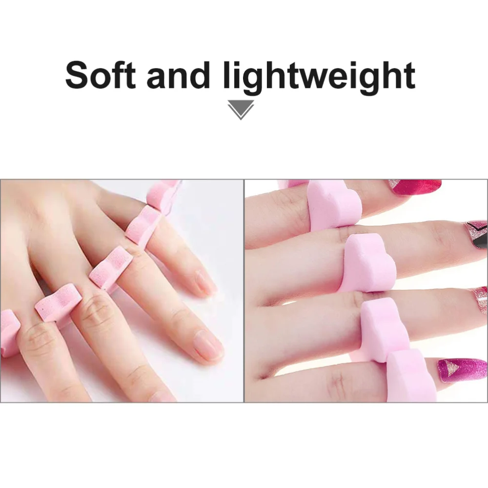 

36Pcs Sponge Nail Toe Separator Manicure Finger Divider Salon Nail Art Tool