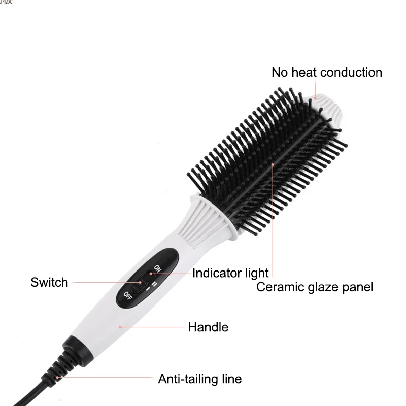 

2 in 1 Mini Straight Hair Curler Professional Hair Curling Iron Hair Styling Tools MH88