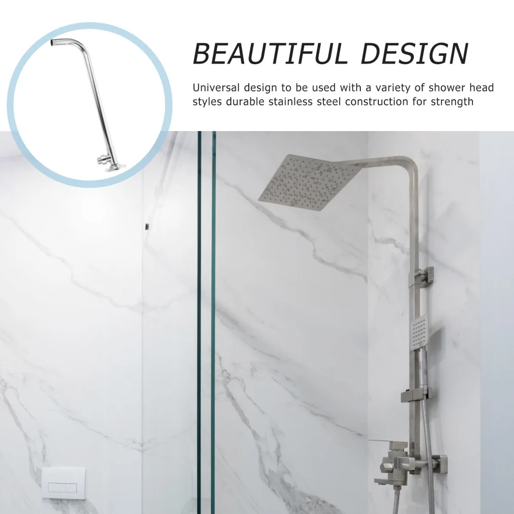 

Wall Mounted Extension Arm Wall Shower Arm Bathroom Accessories