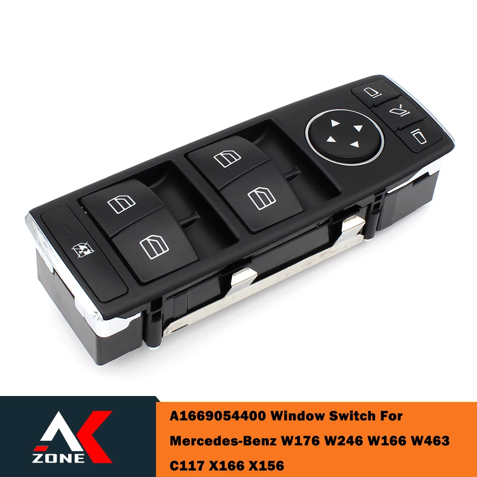 

A1669054400 For Mercedes-Benz W176 W246 W166 W463 C117 X166 X156 Front Left Master Power Window Control Switch Car Accessories