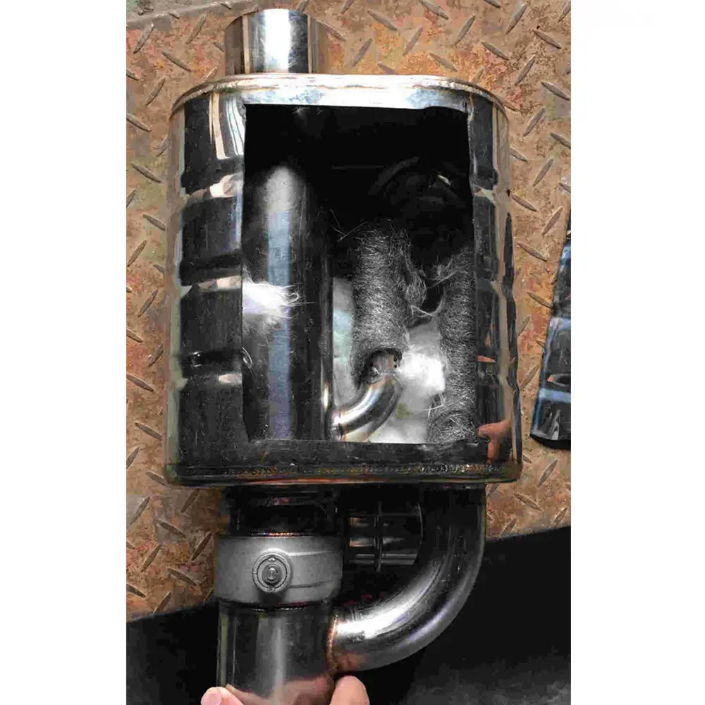 Наклонный выпускной наконечник из нержавеющей стали входной сварной шов на