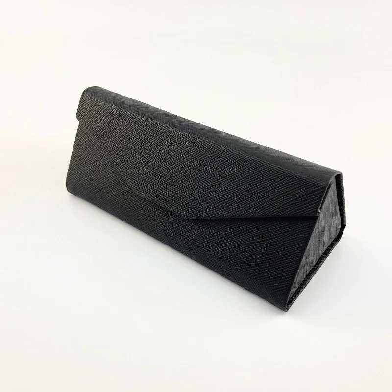 LONSY высококачественный Чехол для очков ручной работы модный бренд Треугольные