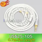 8-жильный посеребренный кабель для наушников LN006544 3,5 мм 2,5 мм XLR 4,4 мм OCC для Etymotic ER4SR ER4XR ER3XR ER3SE ER2XR ER2SE