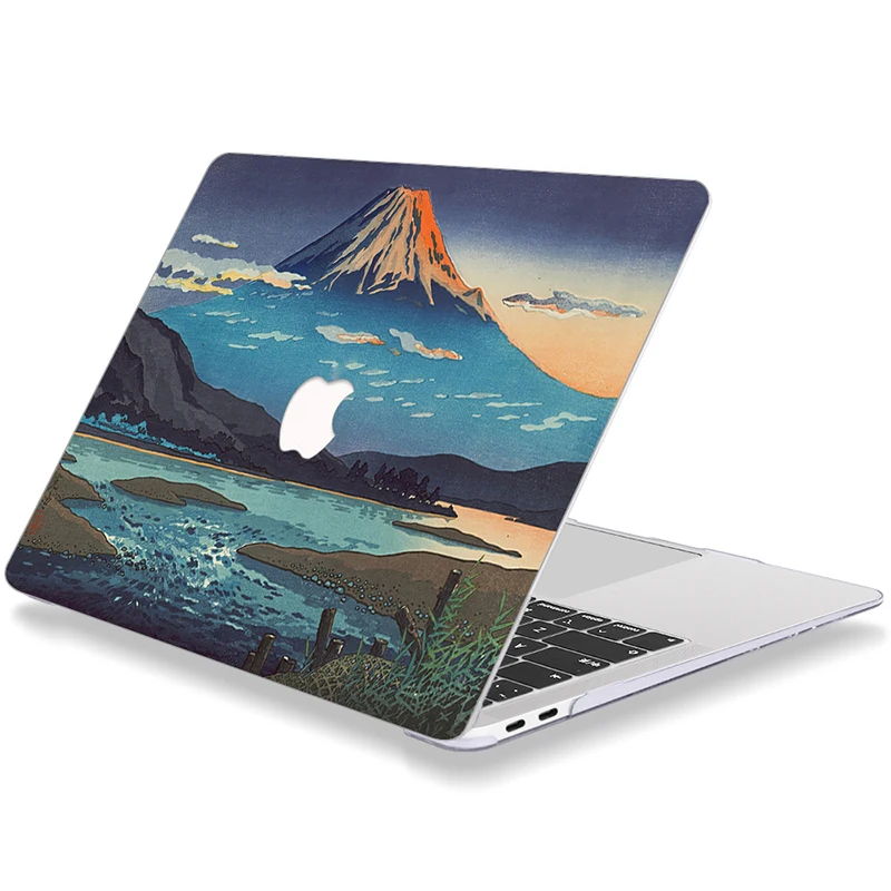 

Exquisite Oil Painting Laptop Hard Case Cover For MacbooK Air 13 Pro 16 A2141 Retina 12 15 A1398 A2337 A2338 A1932 A2159