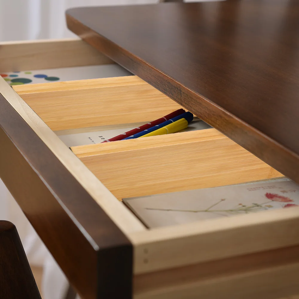 2020 расширяемый бамбуковый ящик органайзер разделители для ящиков разделитель