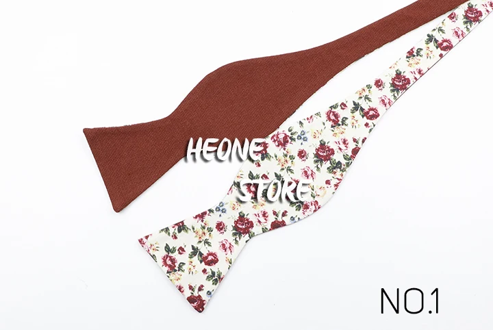 Modische verstellbare Fliege für Herren, selbstgebundene Fliege, 100 % Baumwolle, Vintage-Stil, Blumenmuster, Schmetterling, für Männer, klassisches Hochzeitsgeschenk – Detail 26