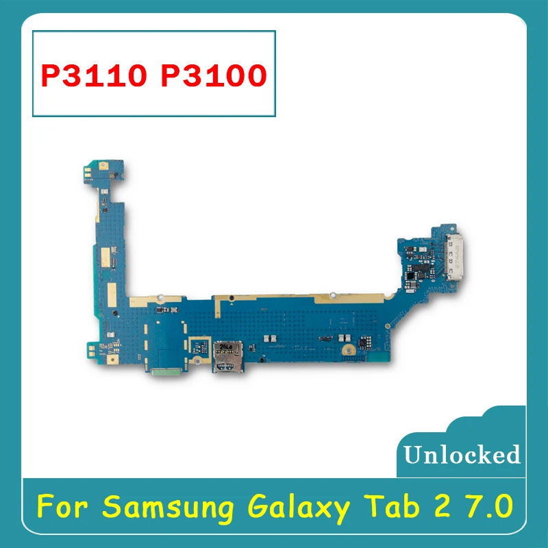 Оригинальная разблокированная материнская плата 3G и WIFI для Samsung Galaxy Tab 2 7 0 P3110 P3100 с