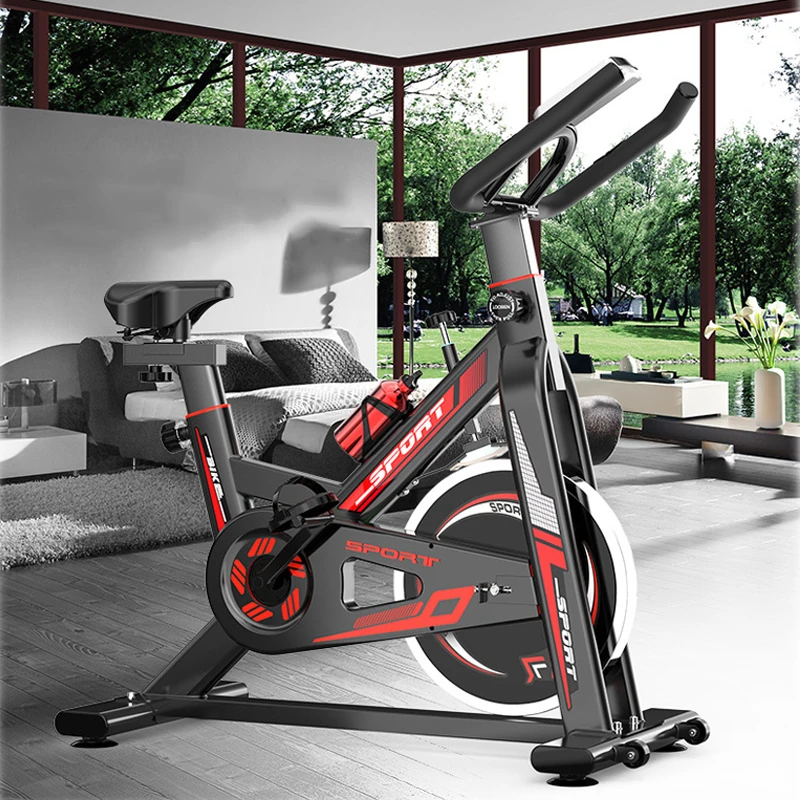 

Professional Quiet Home Fitness Exercise Bike Indoor Training Cycling Bikes Body Building Household Gym Fitness Equipments 150KG