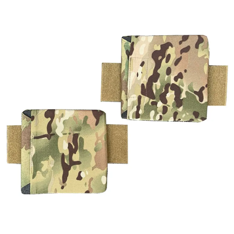 

1 Pair Outdoor Tactical FCPC 3AC Side Plate Pouch Pockets Set 6*6" Multicam Vest Side Panel Bag