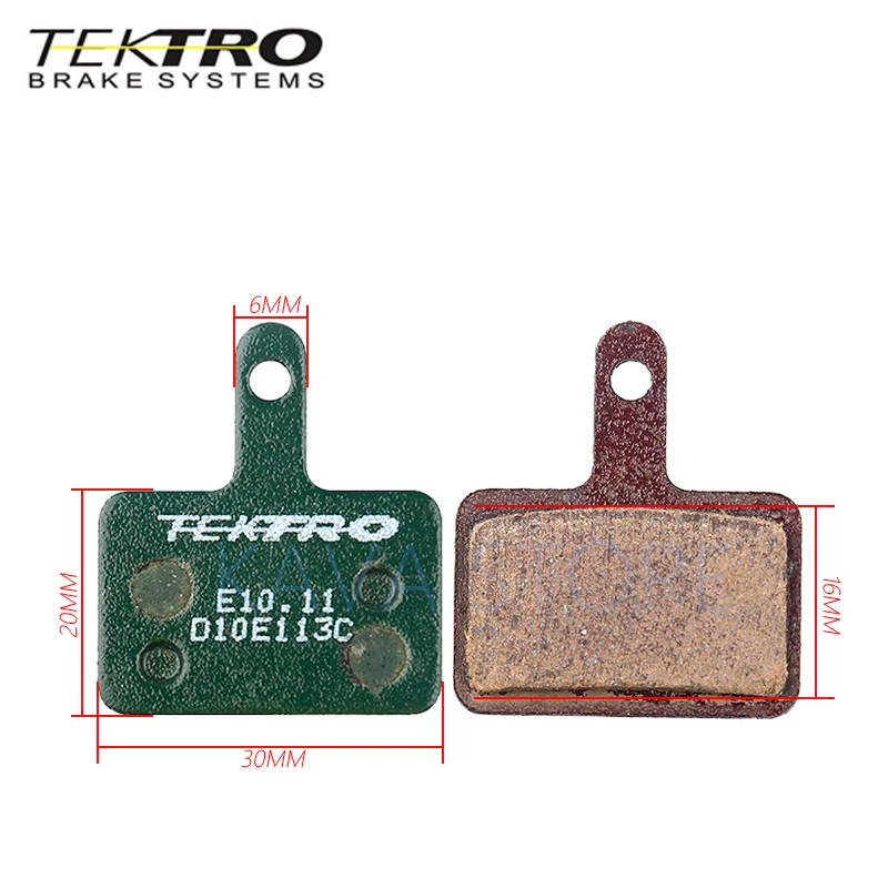 Тормозные колодки TEKTRO E10.11 складные дисковые тормоза для горных и дорожных