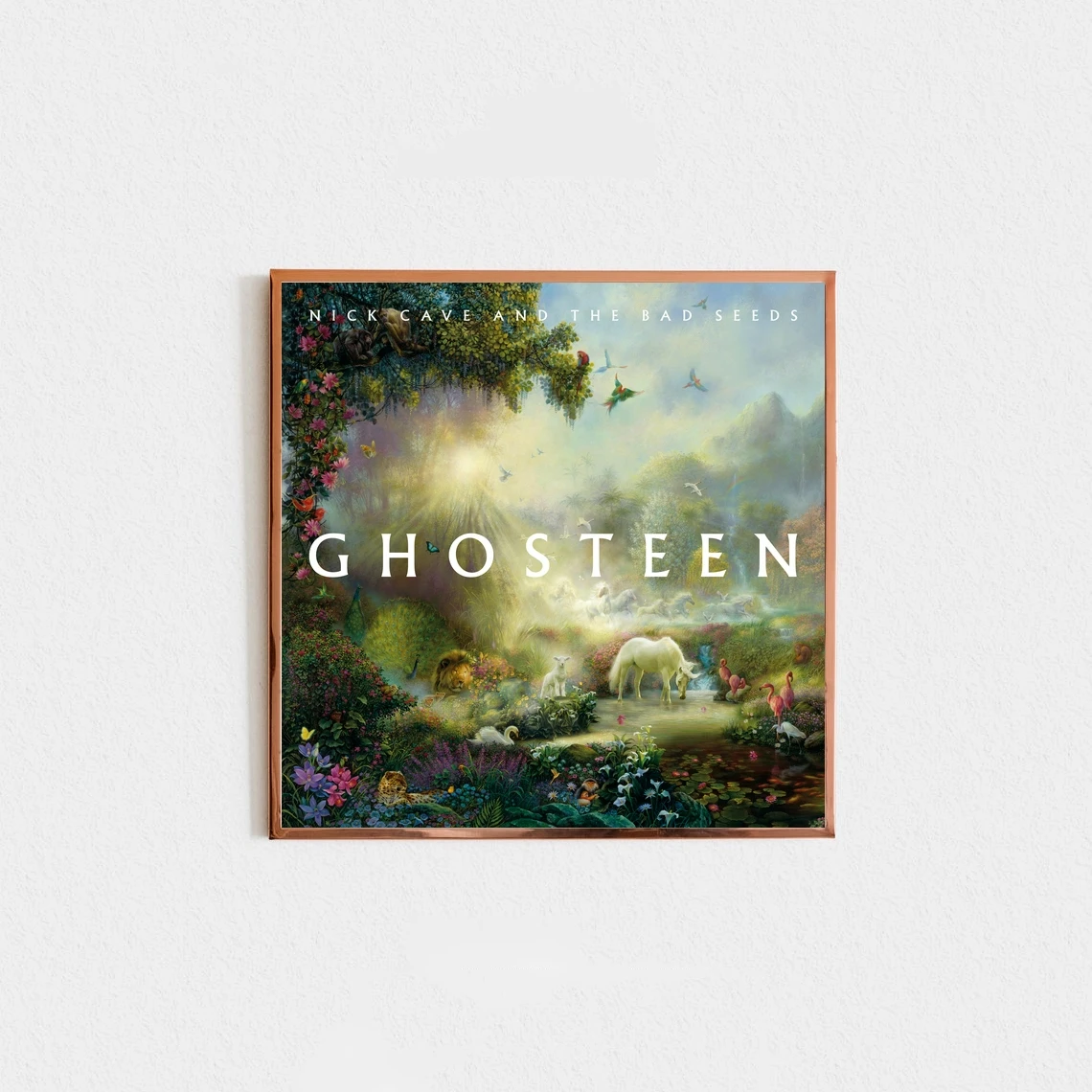 Альбом для музыки Ник пещера и плохие семена Ghosteen, обложка на холсте, постер для дома картины для украшения стен (без рамки)